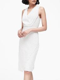 Stripe Sheath Dress