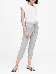 JAPAN EXCLUSIVE Hayden Tapered-Fit Linen-Cotton Pant
