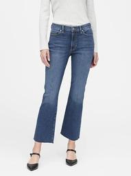 Mid-Rise Crop Flare Jean