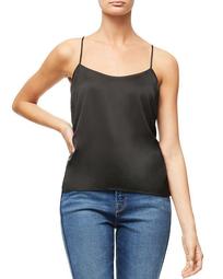 Ruched Satin Camisole