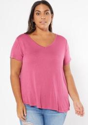 Plus Pink Favorite Relaxed Tee