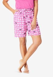 Print Pajama Shorts by Dreams & Co.®