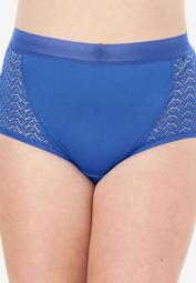 Mesh Sides Full-Cut Brief by Comfort Choice®