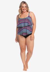Tiered Tankini Top by 24th & Ocean