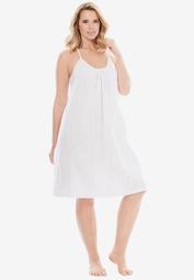 Breezy Eyelet Short Nightgown by Dreams & Co.®