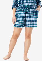 Flannel Pajama Short by Dreams & Co.®