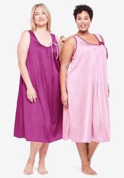 2-Pack Sleeveless Nightgown by Only Necessities®
