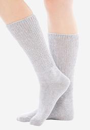 2-Pack Open Weave Extra Wide Socks by Comfort Choice®