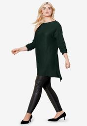 High/Low Pullover Sweater Tunic by ellos®