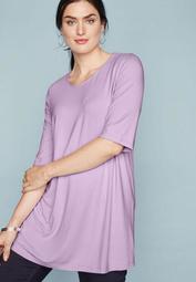 A-Line Tunic with Scoop Neckline
