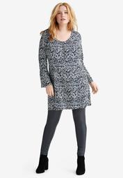 Zip-Front Tunic by ellos®