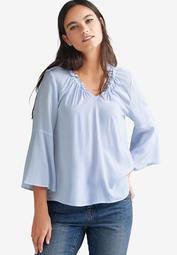 Bell Sleeve Blouse by ellos®