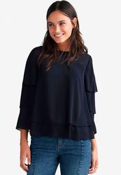 Tiered Blouse by ellos®