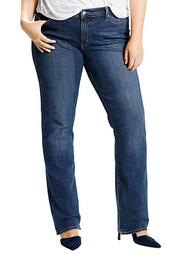 Plus Size Classic Straight Jeans
