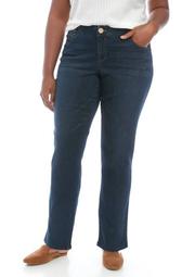 Plus Size Absolution Straight Jeans