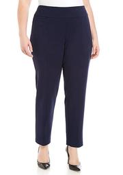 Plus Size Compression Pull On Pants - Average