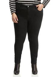 Plus Size 721 Blackened Ash High Rise Skinny Jeans