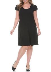 Plus Size 'Cara' Fit and Flare Dress