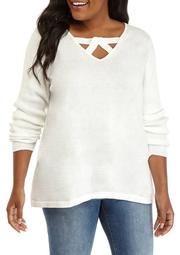 Plus Size Long Sleeve Must Have Sweater