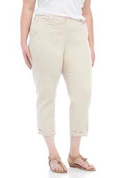 Plus Size Charlotte Relaxed Rolled Chino Pants