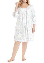Plus Size Soft Knit Nightgown