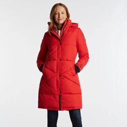 WOMEN'S LONG QUILTED PUFFER COAT