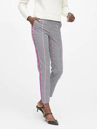 Hayden Tapered-Fit Plaid Ankle Pant