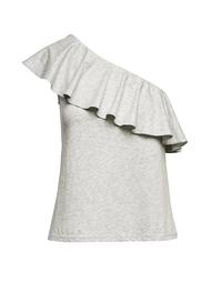 SUPIMAÂ® Cotton One-Shoulder T-Shirt