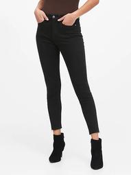 High-Rise Skinny Fade-Resistant Ankle Jean