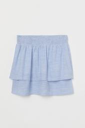 H&M+ Short Cotton Skirt