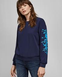 Bluebell embroidered sweater