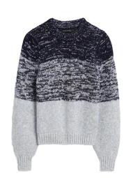 Cropped OmbrÃ© Sweater
