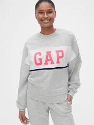 Gap Logo Colorblock Crewneck Sweatshirt