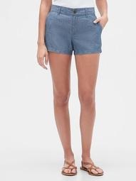 3" Shorts in Chambray