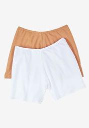 2-Pack Stretch Cotton Boxer Boyshort by Comfort Choice®