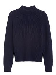 Cashmere Mock-Neck Sweater