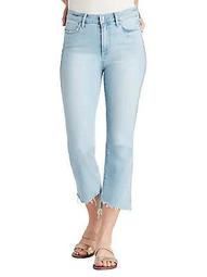 The Stiletto High-Rise Cropped Jeans