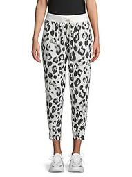 Leopard-Print Pants