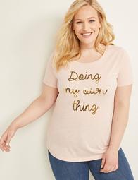Doing My Own Thing Graphic Tee