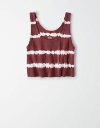 AE Scoop Neck Cropped Tank Top