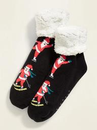 Sherpa Slipper Socks for Women