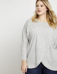 Dolman Sleeve Wrapped Tunic