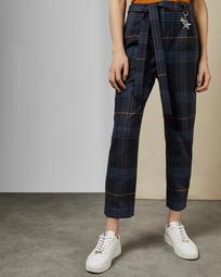 Robot check trousers