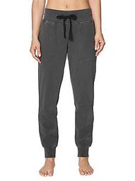 Relaxed-Fit Wide Waistband Sweatpants