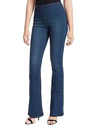 Pull On Flare Jeans