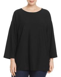 Bell-Sleeve Tunic Top