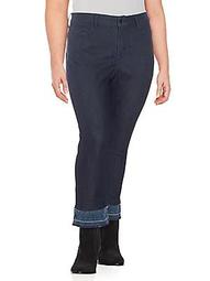 Plus Marilyn Straight Ankle Jeans