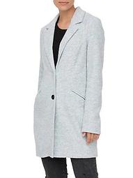 Textured Button-Front Jacket