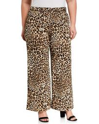 Plus Size Alice Cheetah Print Pants