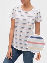 Easy Stripe Short Sleeve T-Shirt